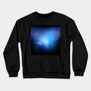 Blue Abstract Background Crewneck Sweatshirt